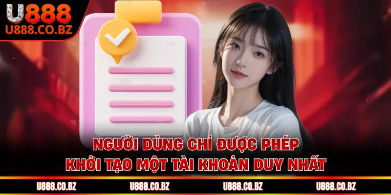 U888 Poker Nhà Cái Uy Tín | Code 888K Tân Thủ Hội Viên 17 Người dùng chỉ được phép khởi tạo một tài khoản duy nhất